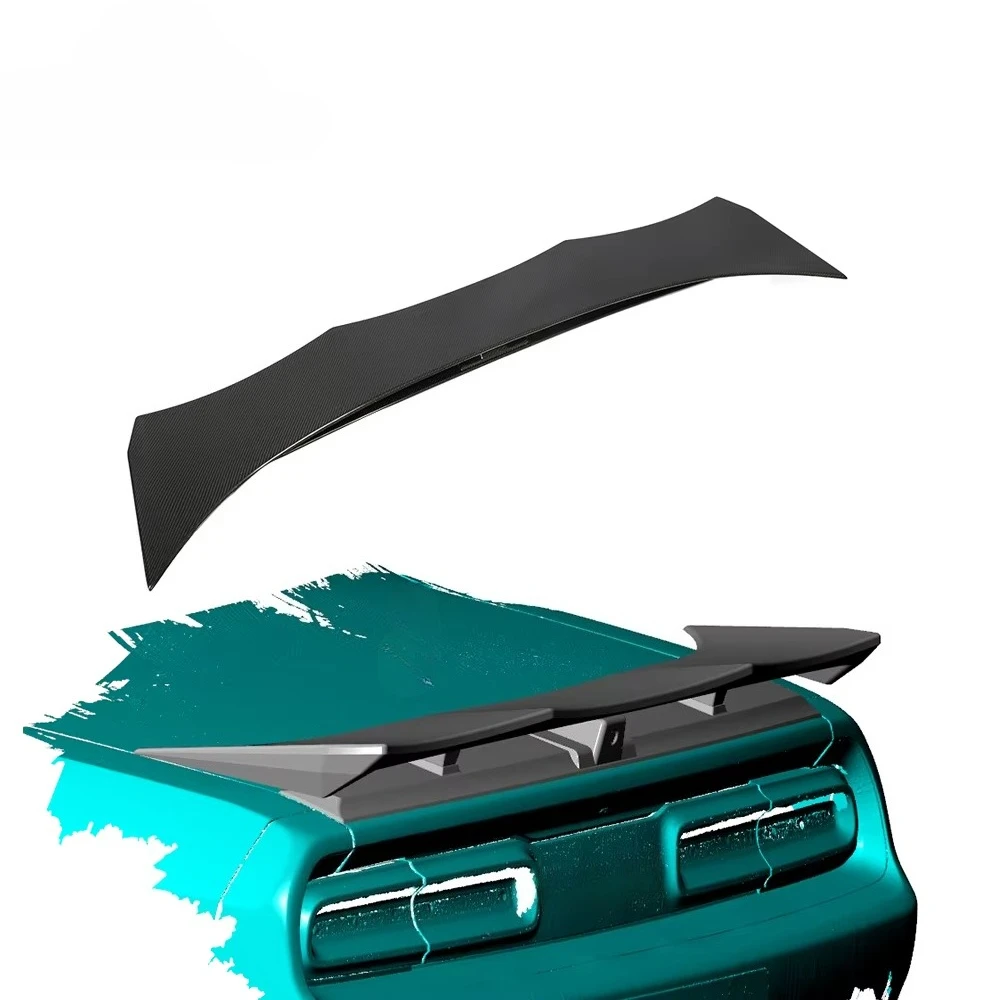Hot-selling Carbon Fiber Rear Trunk Spoiler for Dodge Challenger SRT Hellcat Coupe 2-Door 15-18