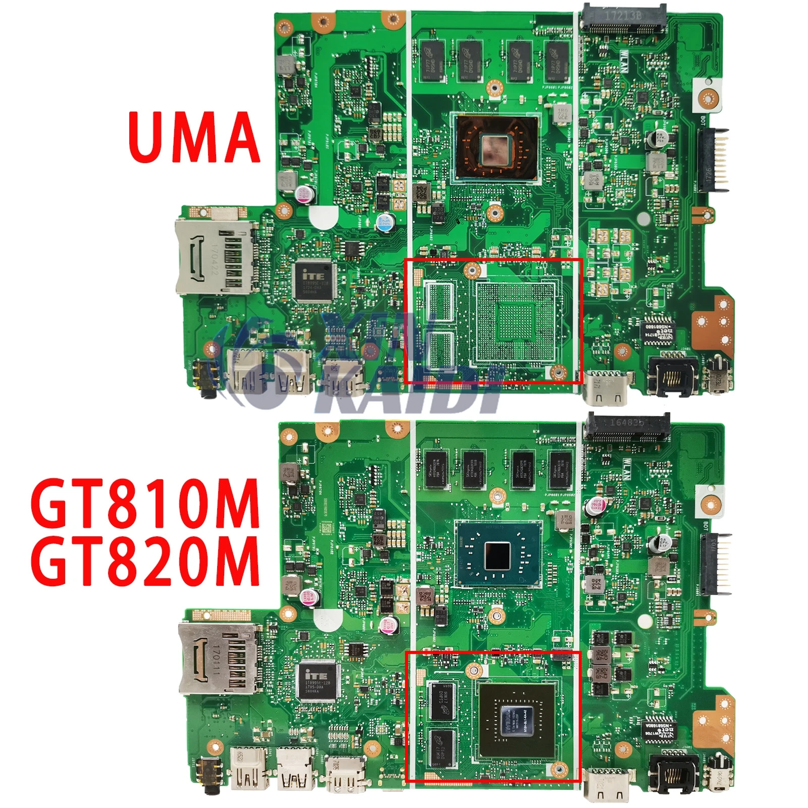 X441NC MAINboard For Asus X441N X441NA A441N Notebook Motherboard with 2GB/4GB RAM N4200 N3350 GT810/UMA 100% Working Well