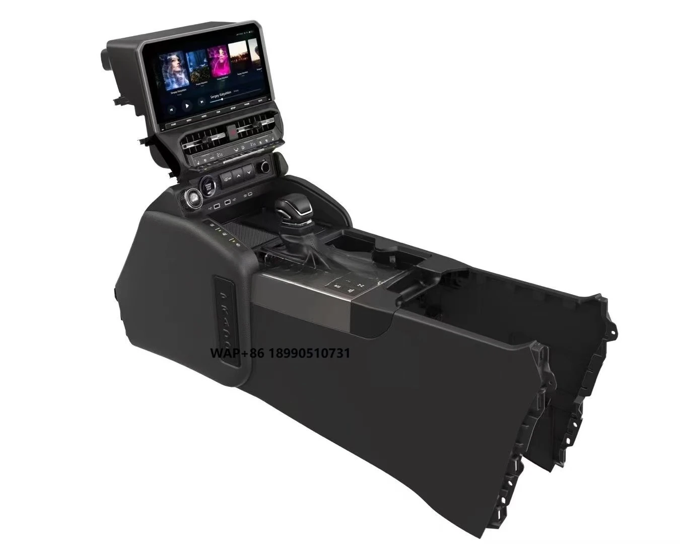 طقم ترقية داخلية لملحقات السيارة وحدة التحكم الأمامية من LC150 إلى LC250 لسيارة Land Cruiser 150 #1