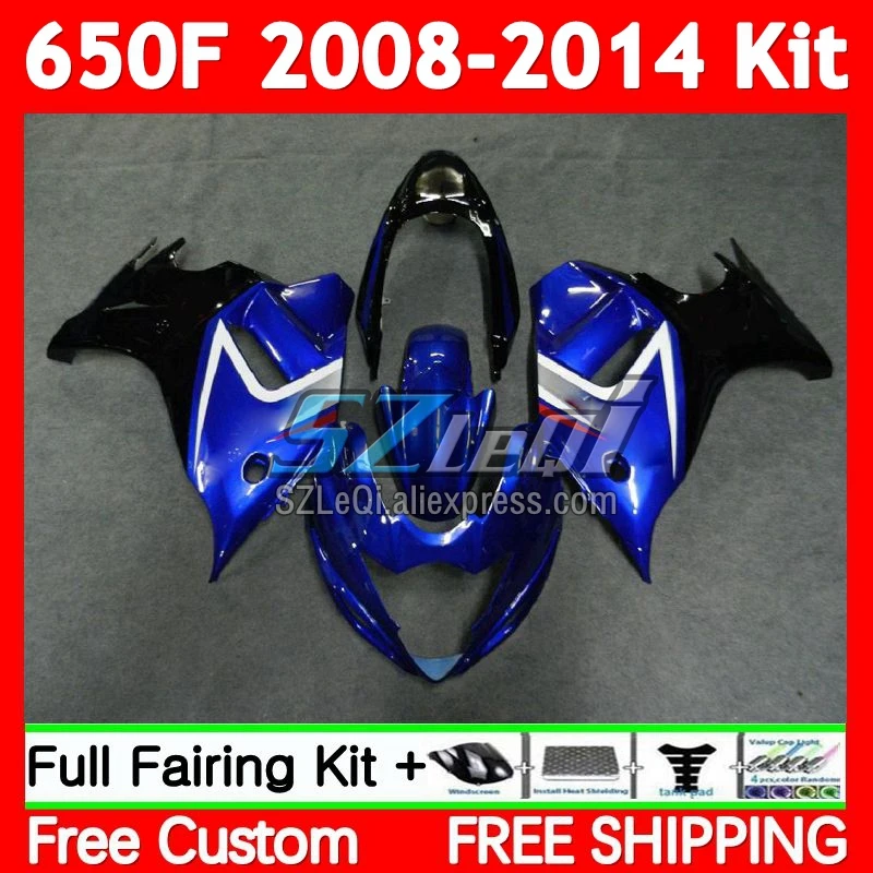 GSX650F For SUZUKI GSXF 650 C GSXF650 08 09 11 12 Stock blue 13 14 70No.11 GSX 650F 2008 2009 2010 2011 2012 2013 2014 Fairing