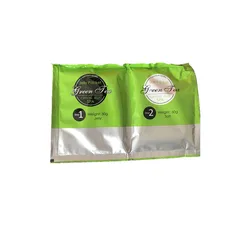 Chá verde cristais geleia para pedicure, banho relaxante, sal marinho, SPA, 100g