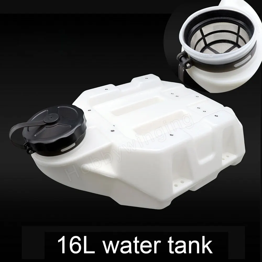 EFT New 16L Anti-shock Water Tank with Battery Mount Plate Set Double Filter 110mm Oversized Water Inlet for Agriculture Drone