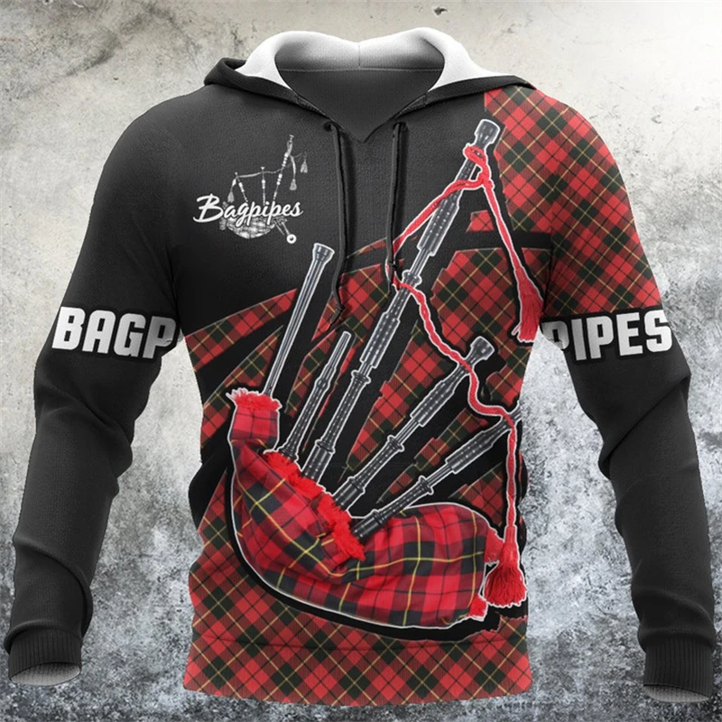 3D-gedruckte Kapuzenpullover mit Musiknoten-Motiv, Musikinstrumenten-Grafik, für Damen und Herren, lustig, neu, für Herbst und Winter, Sport- und Streetwear, Unisex-Sweatshirt. – Detail 8