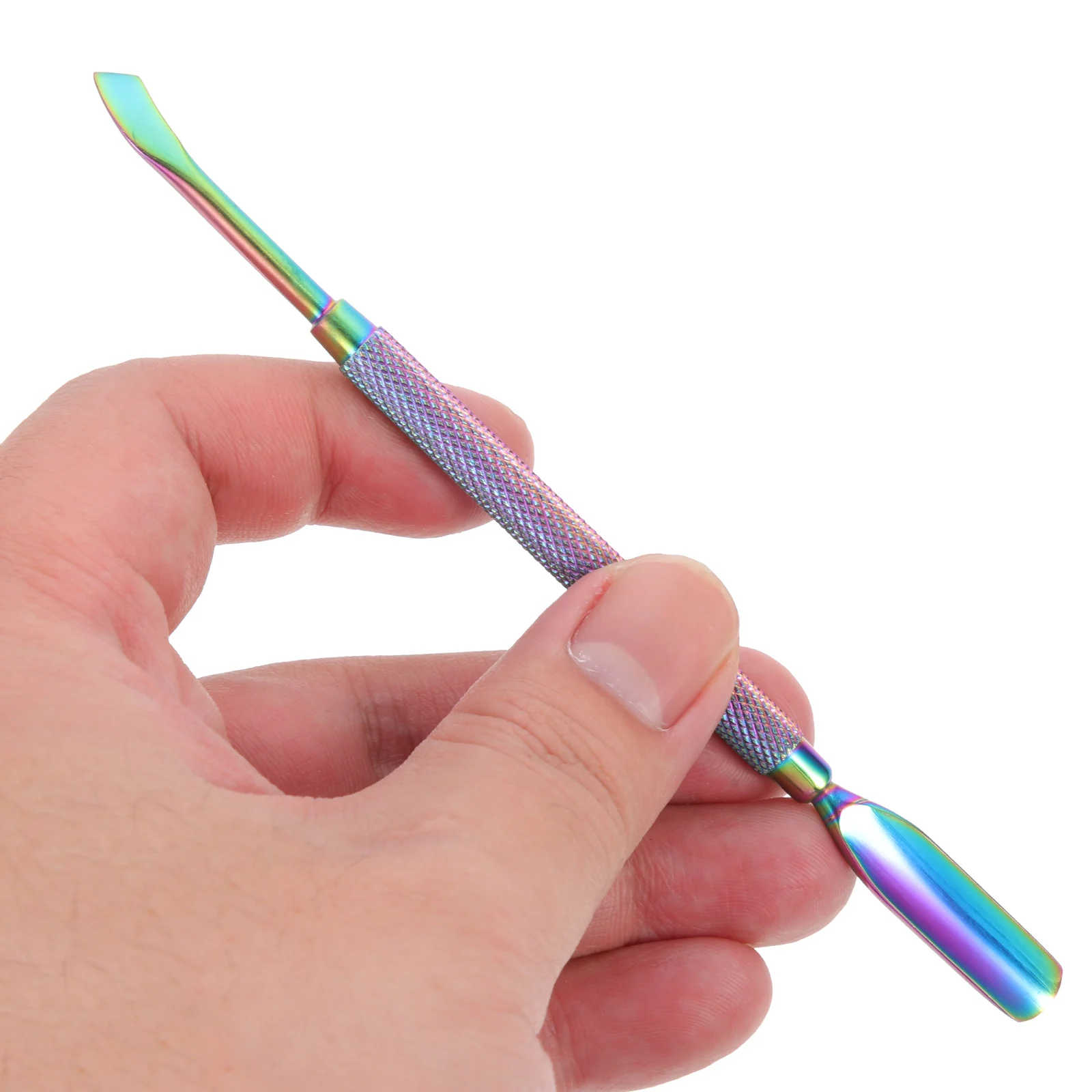 مسمار أداة فنية انتهازي للبشرة تلميع فرك عصا لتشكيل سطح الأظافر إزالة الجلد الميت تصميم مريح قابل للغسل وقابلة لإعادة الاستخدام #3