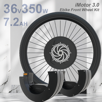 36V 7.2Ah iMotor 3.0 350W Electric Bicycle Front Motor Max Speed 35KM/H Front Engine E-Bike Conversion Kit V Disc Brake iMortor