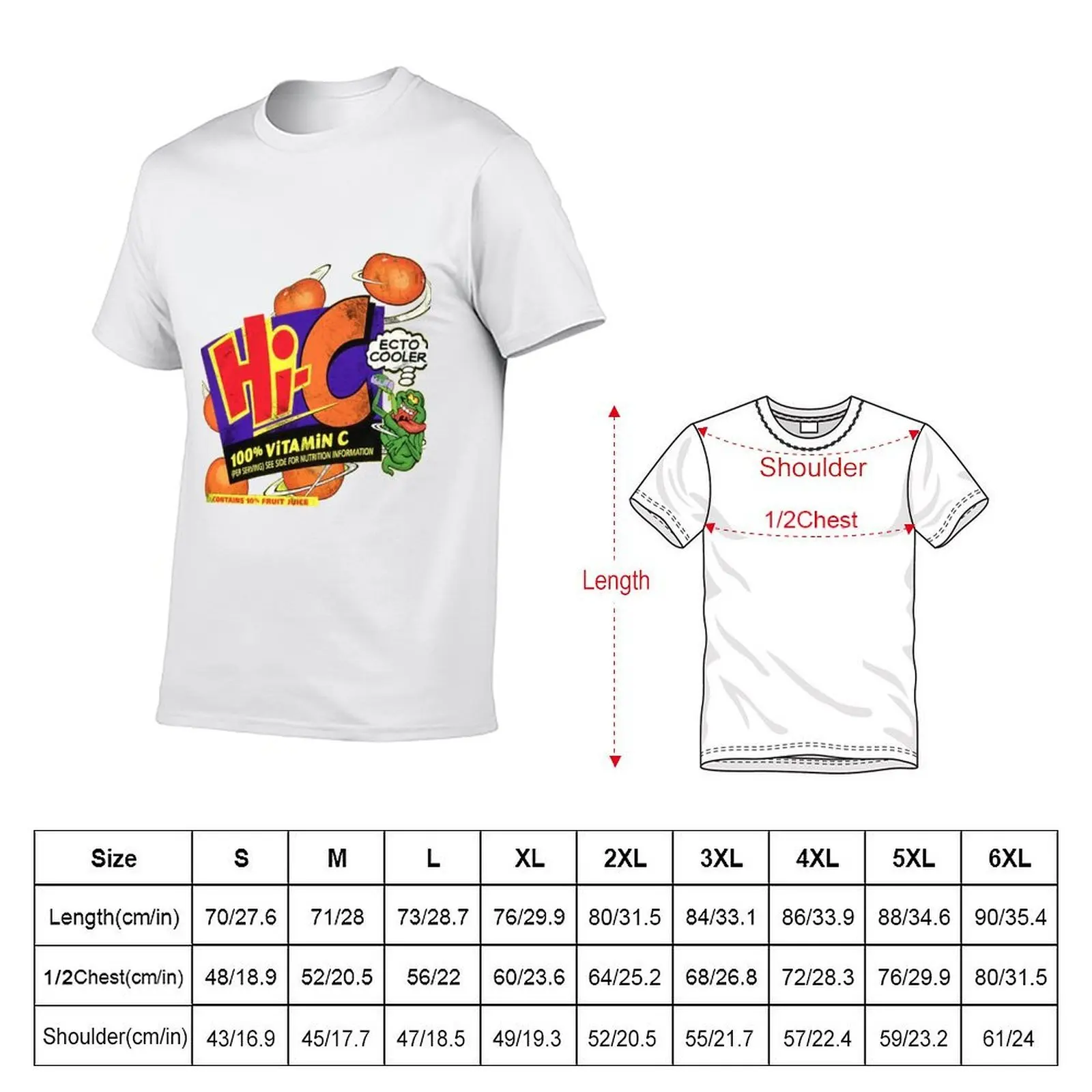 Jus Ecto Cooler Vitamin T-Shirt funny t shirts cotton anime tshirt T-Shirt