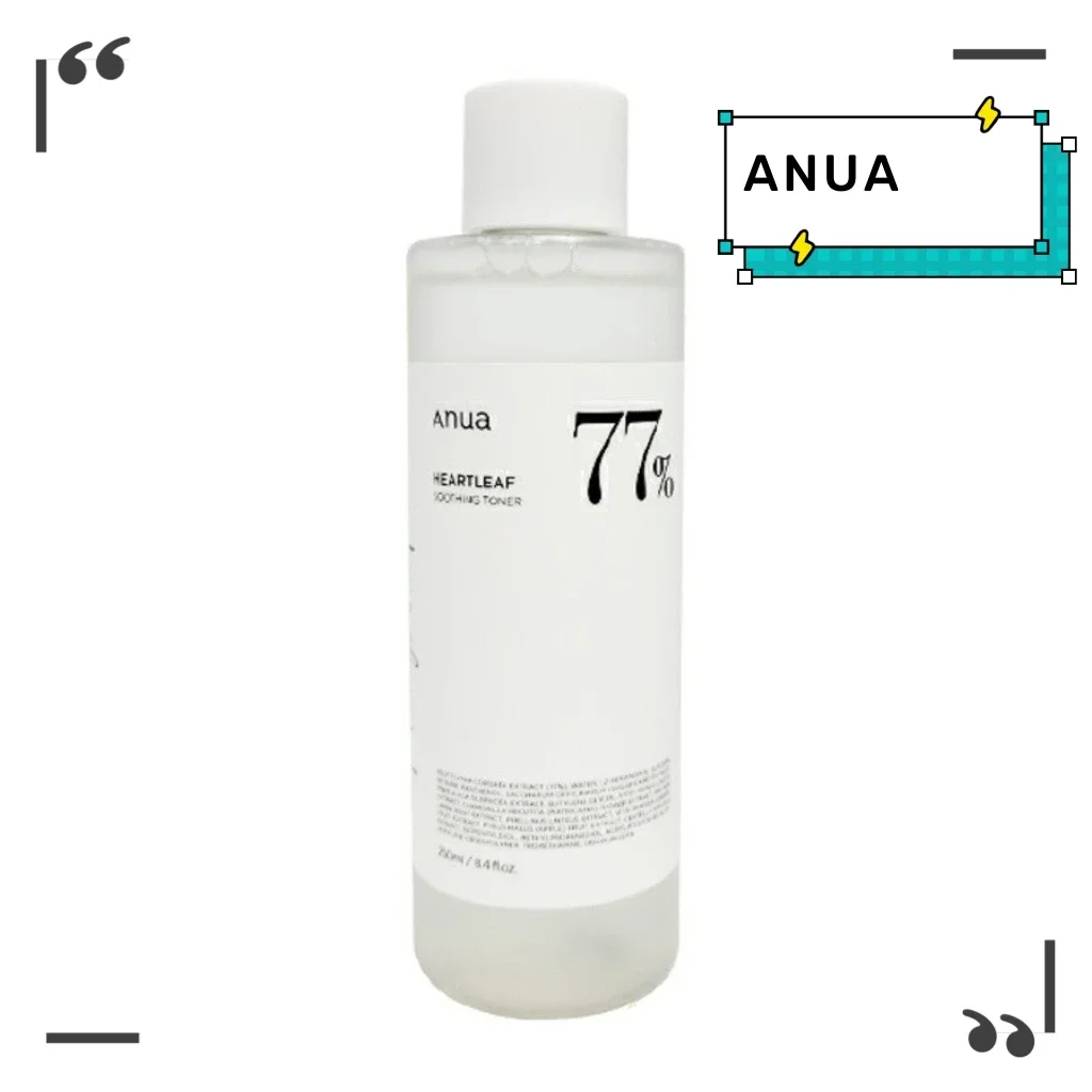 

Anua Heartleaf Skincare 77 Rice Toner Soothing To Ner pH 5.5 Refreshing Moisturizing Non-greasy Purifying Non-irritating 250ml