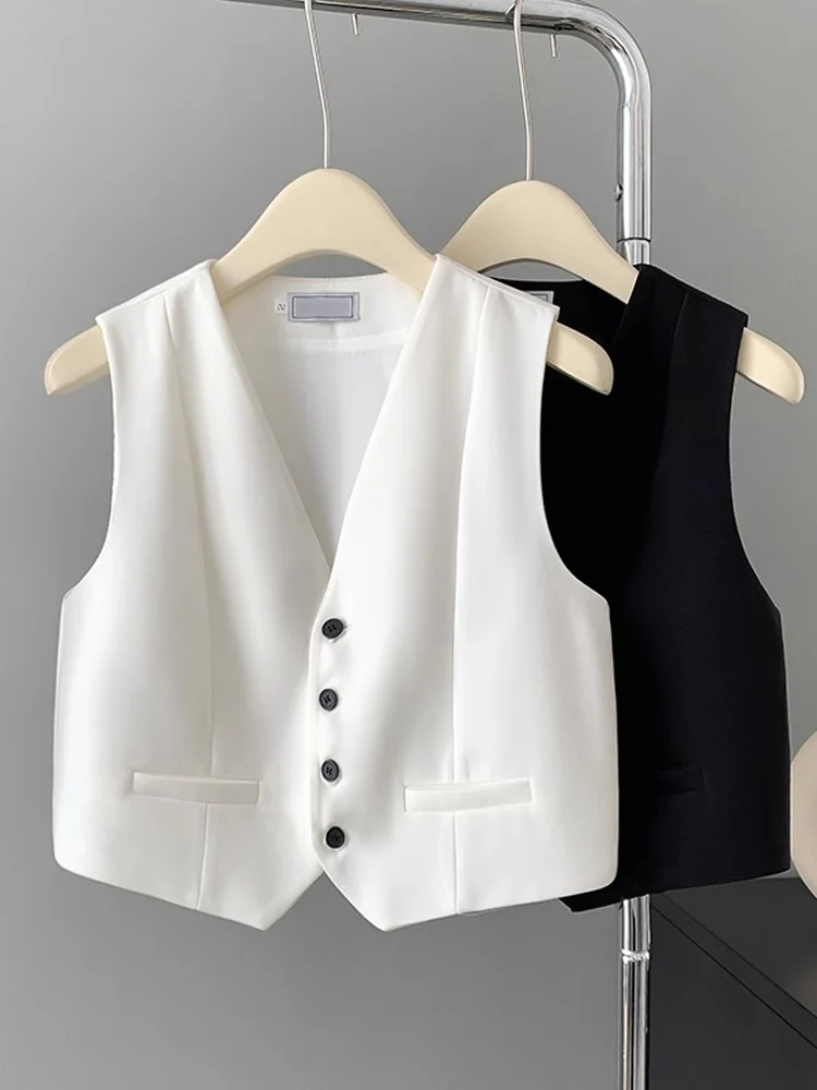 

Жилет Bla Suit для женщин, маленький, летний, новинка, европейский стиль, для ношения под одеждой, многослойный, безрукавка