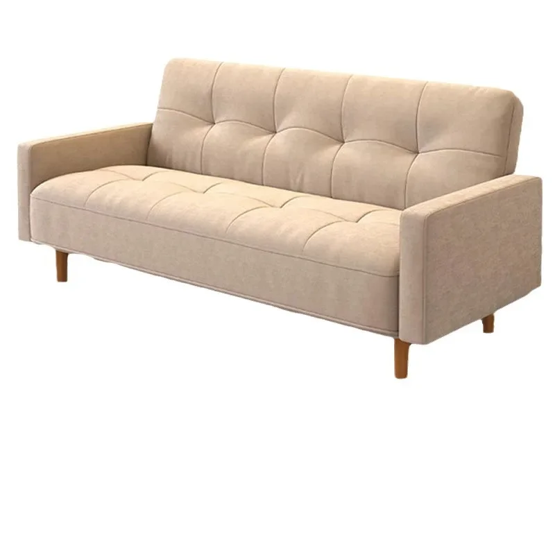 

Sofa, small apartment, living room, modern, simple, creamy style, folding, sofa bed