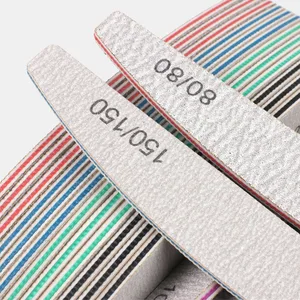 أدوات ملف الأظافر الاحترافية للمانيكير ، ملف الصنفرة ، 240 حصى ، ملفات تلميع الجل ، مجموعة مخازن الأظافر ، 100 إلى 180 أعلى 10 مبيعات ورق صنفرة باركسايد - رقم 9