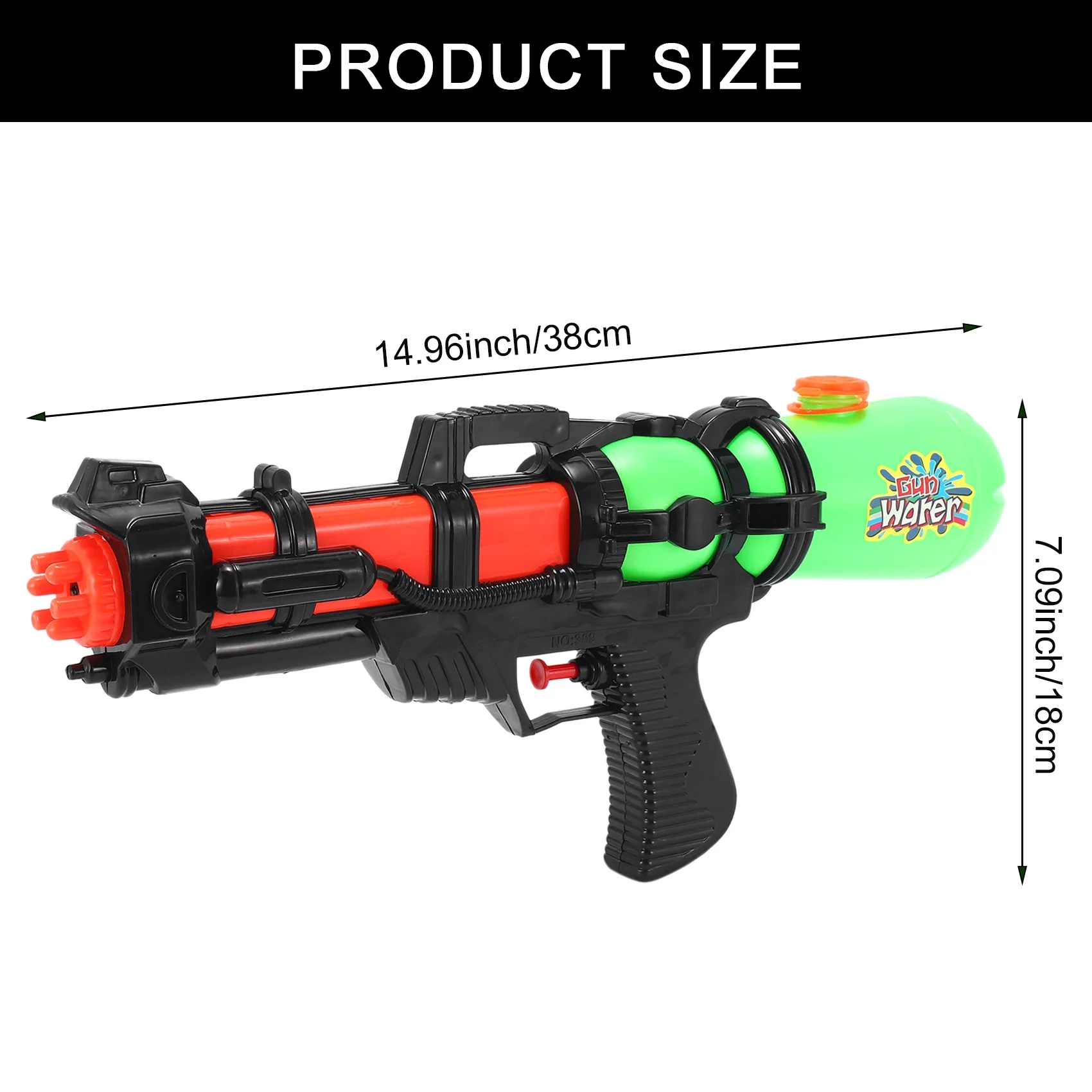 Aspersores de agua ecológicos para niños, chorros de agua de muñeca para niños de verano, aspersores de plástico para agua de playa