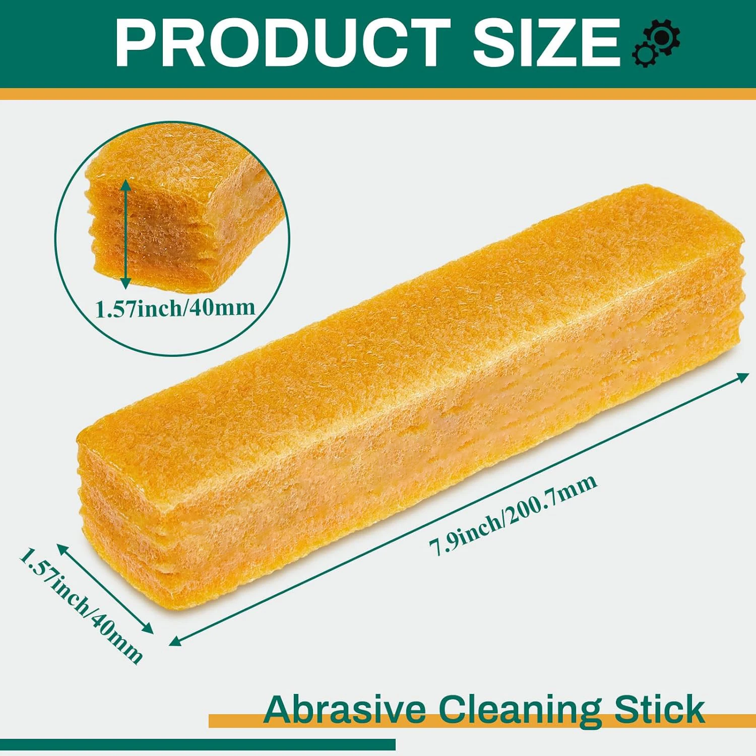 1Pc Abrasive Cleaning Stick for Sanding Belts & Discs, Natural Rubber Eraser, Woodworking Shop Tools for Sanding Perfection