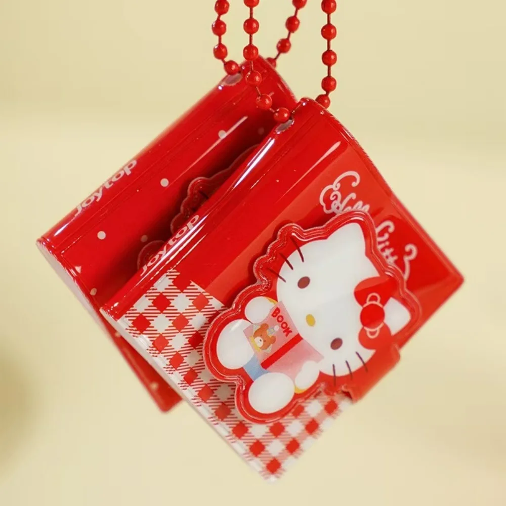 Genuíno sanrio olá kitty mini cadernos dos desenhos animados diário portátil bonito estudante bolso planejador meninas presentes de natal