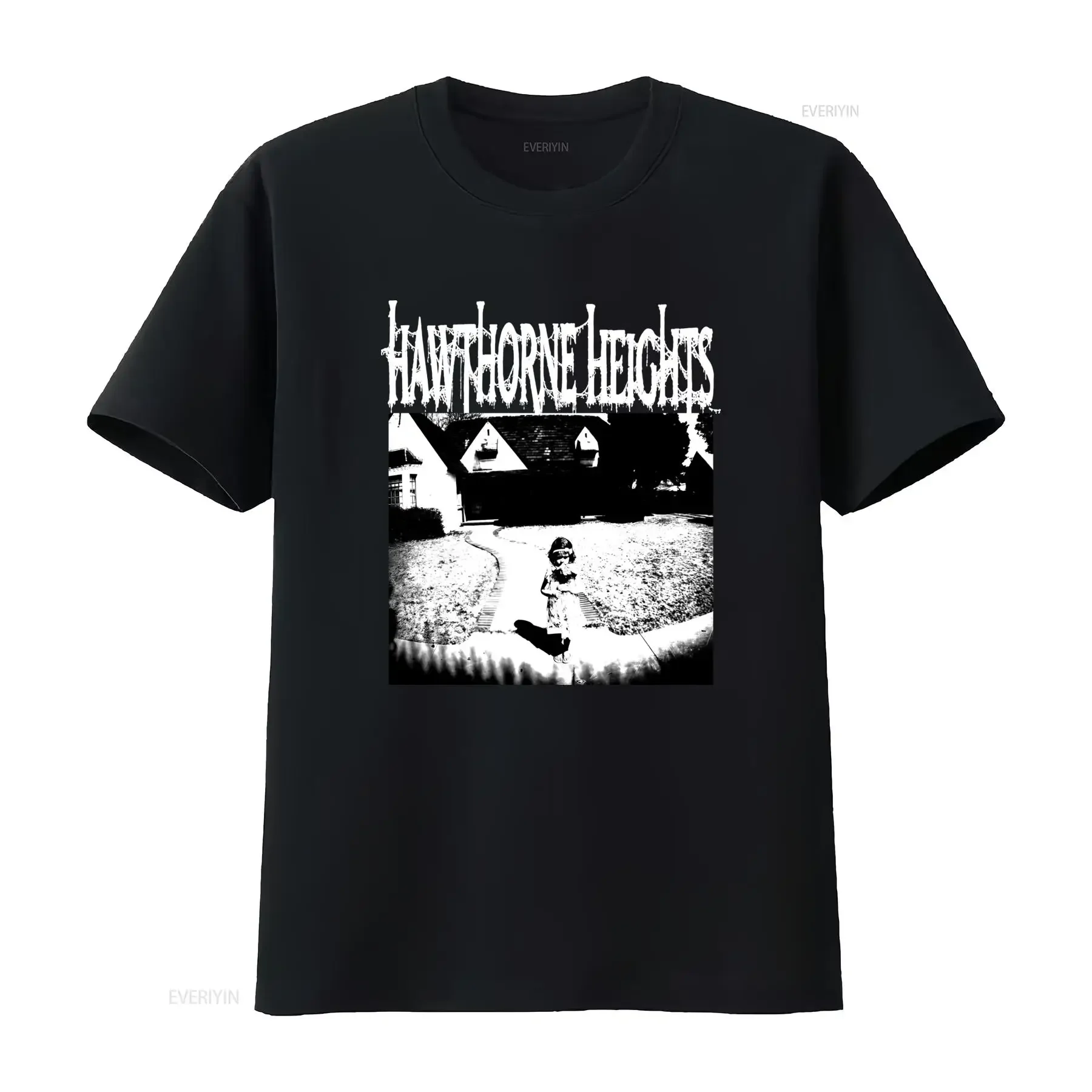 New Hawthorne Heights The Silence In Album T Shirt For Fans Available S to 5XL GC3284 vintage Washed streetwear graphic