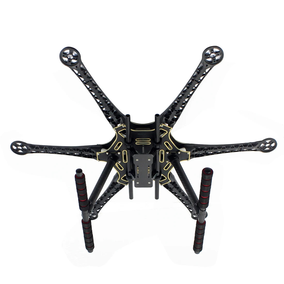 JMT DIY Flight Control Drone Kit, Hexacopter 6-Axle Aircraft, HMF S550 Frame, PXI PX4, 920KV Motor, GPS, FS-i6 Transmissor