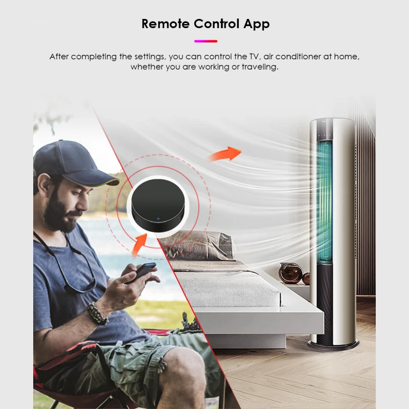 Tuya Smart WiFi IR Remote Controller Universal Infrared Smart Home For TV DVD AUD AC, Smart Life Alexa Google Home Yandex Alice