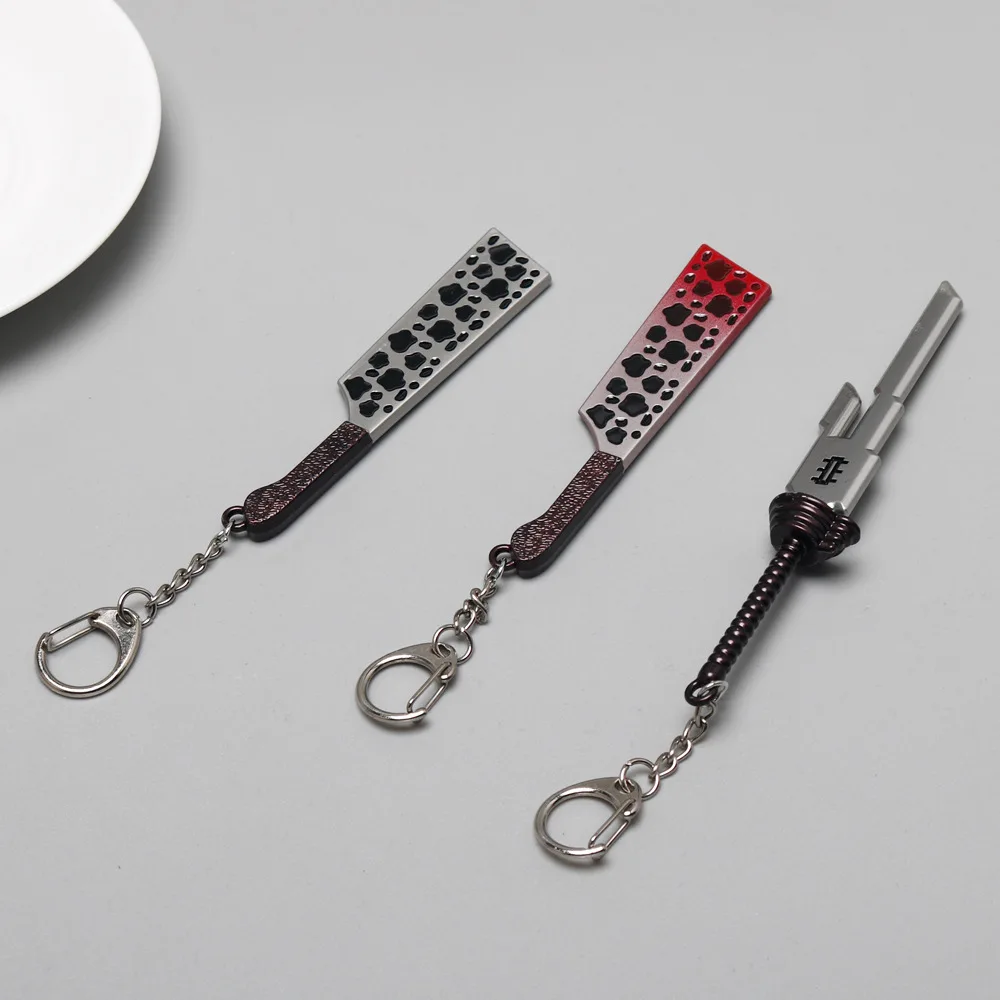 أنيمي Jujutsu Kaisen المفاتيح نانامي كينتو Fushiguro Toji سلاح نموذج قلادة كيرينغ للرجال مجوهرات