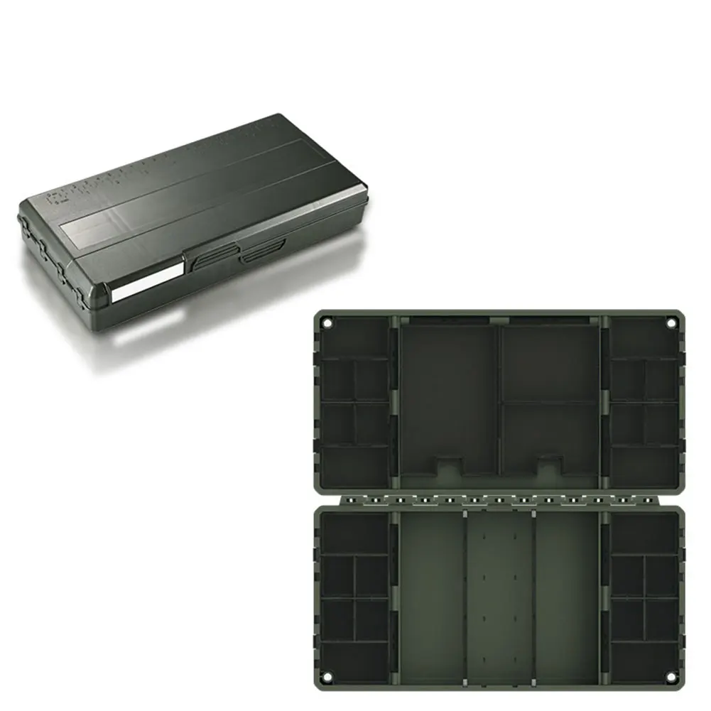 الكارب الصيد المنظم صندوق المغناطيسي الكارب الصيد تلاعب حقيبة للتخزين المحمولة ملعقة هوك صندوق الطعم معدات صيد الأسماك الملحقات #6
