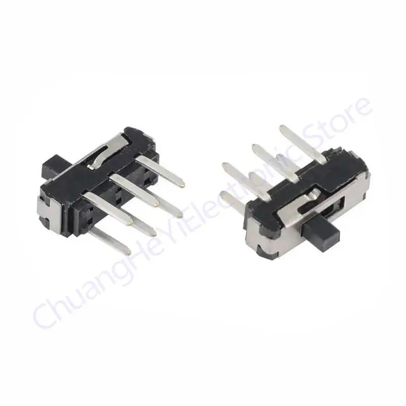 20Pcs MSS22D18 MINI Miniature DIP Slide Switch 2P2T 6Pin Handle high 2mm For DVD Switch