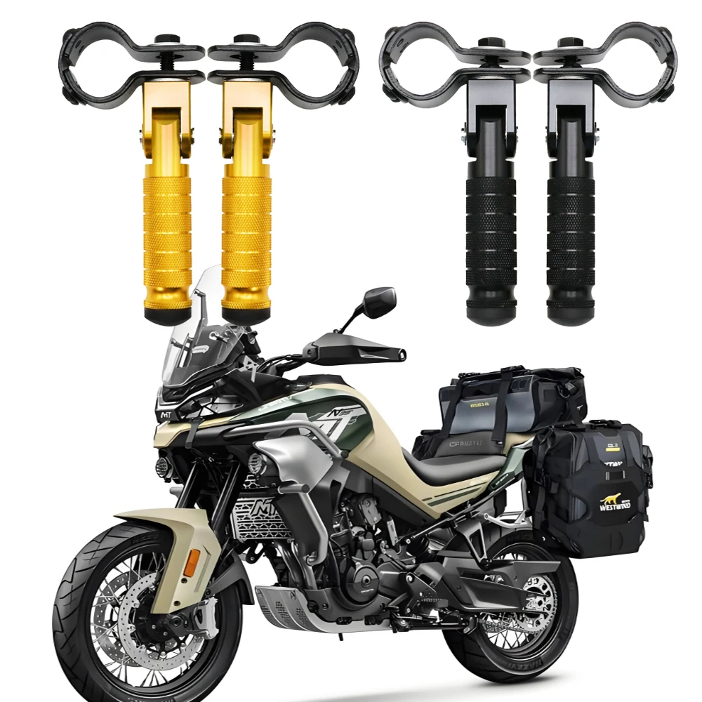 FOR CFMOTO CF 800MT 650MT MT800 MT 650 800 MT Accesorios De Motocicleta Estriberas Delanteras De Carretera Abrazaderas De Repos