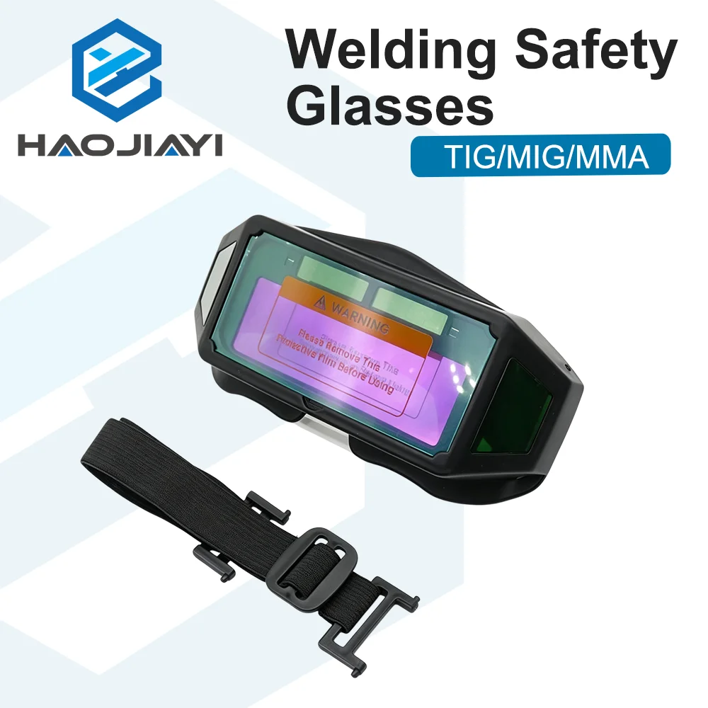 Professional Automatic Darkening Welding Goggles for TIG MIG MMA Welding Safety Glasses Adjustable Shade Lens