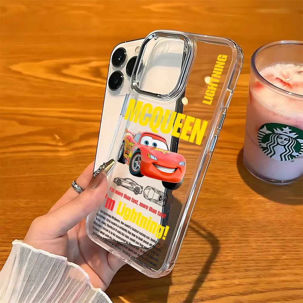 Cars Lightning McQueen 95 Handyhülle für Samsung Galaxy S25 S24 S23 S22 S21 S20 Note 20 FE Ultra Edge Plus 4G 5G Soft Cover