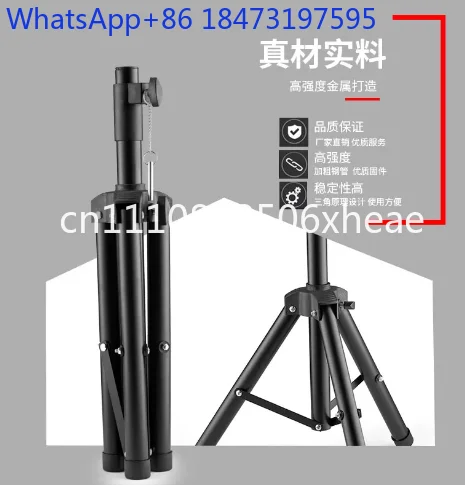 Studio Monitor Stand, Adjustable Triangle Tripod for Mobile Speakers, Stable & Secure for Stage/Home Studio