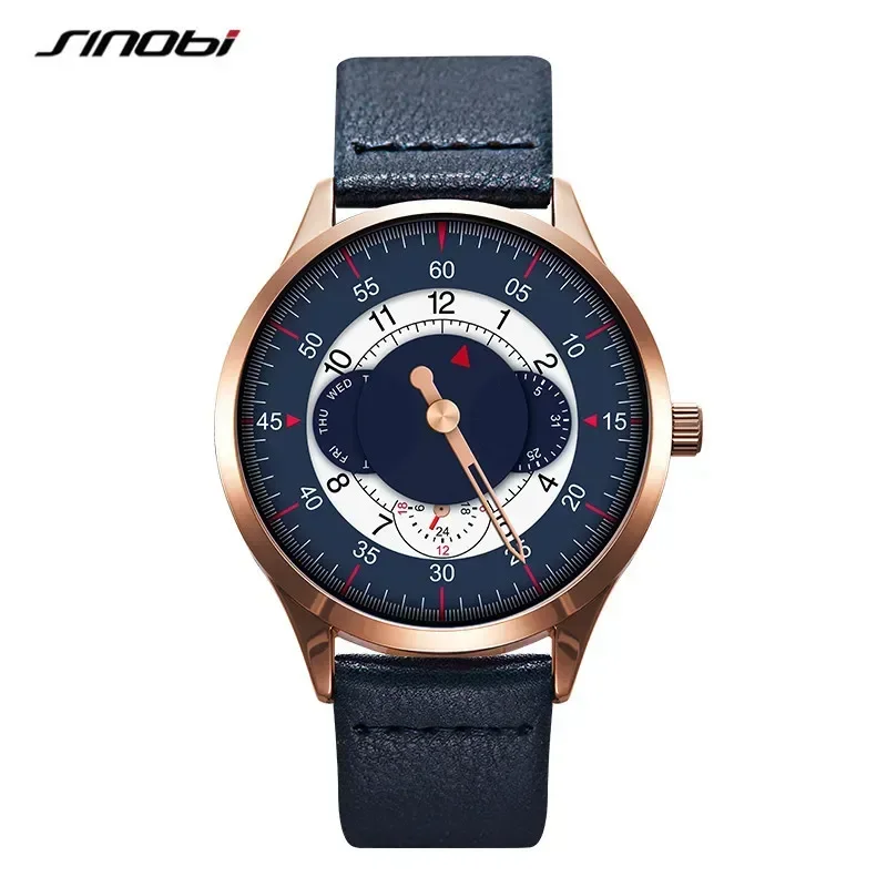 2025Orologio da uomo personalità della moda creativo orologio al quarzo impermeabile orologio da uomo dropshipping 9815