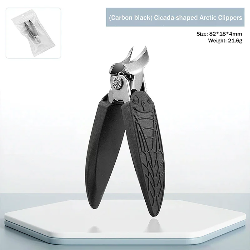 1pc Anti-Splash 25° Slant Edge Eagle Beak Nail Clipper Professional High-End Oblique Trimmer Ingrown Toenail Pedicure Tools