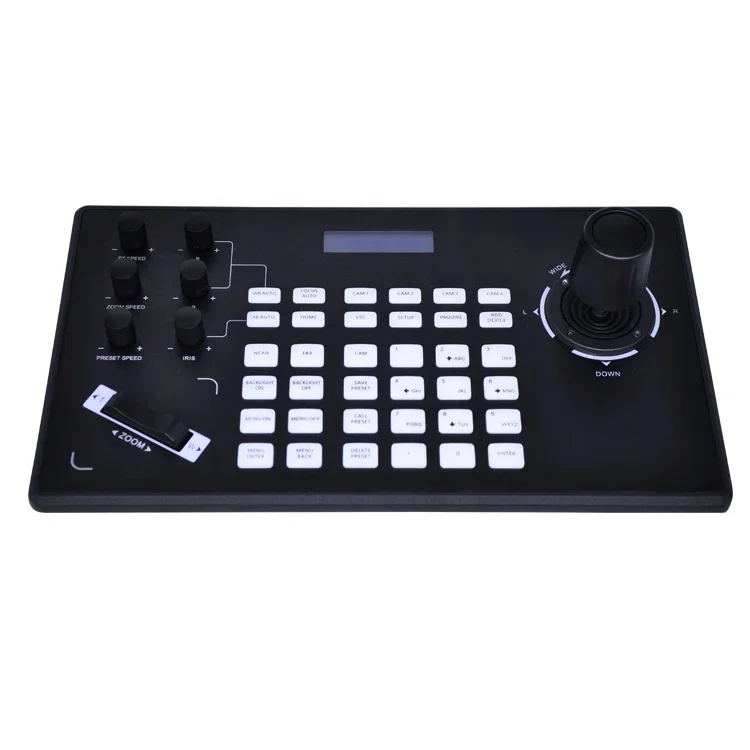 Video Conference Keyboard Controller IP Church PTZ Camera Joystick for Conference System