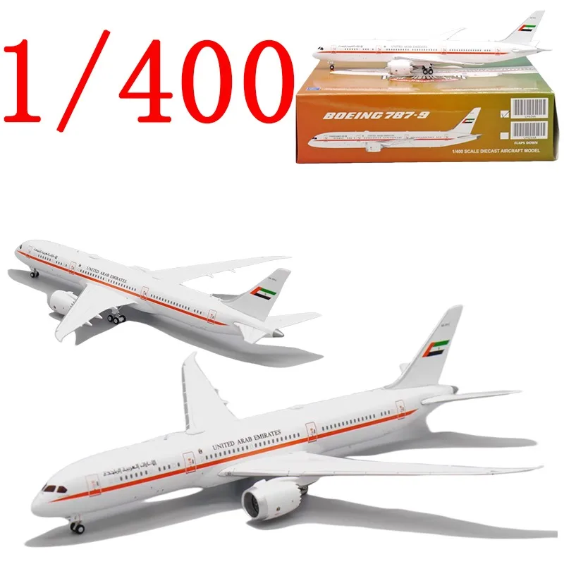 JCwings Diecast 1/400 مقياس بوينغ سبيكة طائرة نموذجية بوينغ B787-9 A6-PFE LH4244 اللعب مع لعبة طائرة الصبي هدية صندوق #1