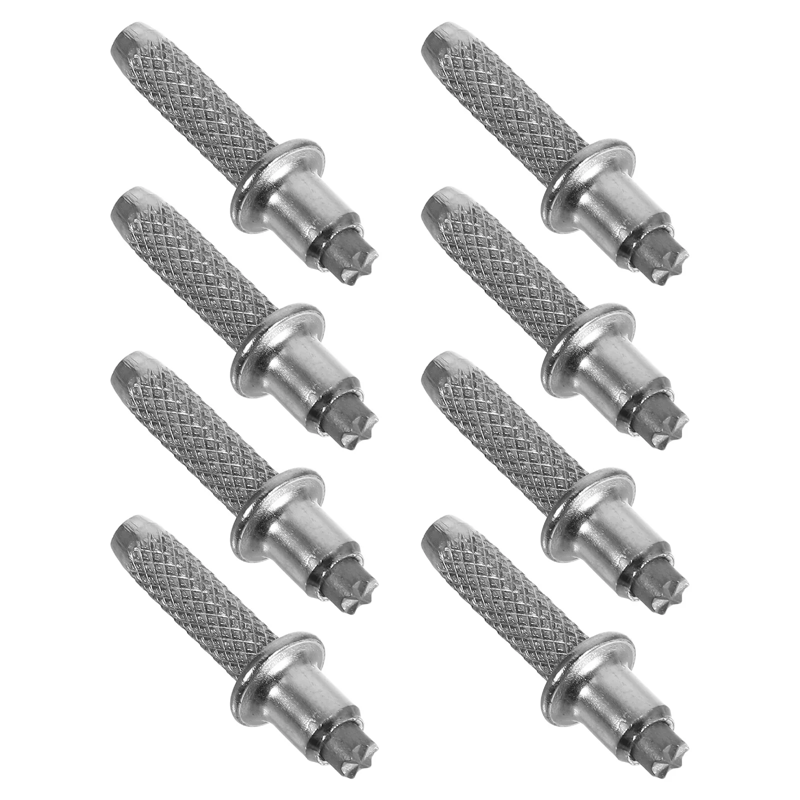 

8Pcs Trekking Pole Tips High Carbon Steel Alloy Carbide Durable Lightweight Set For Hiking Camping Accessories