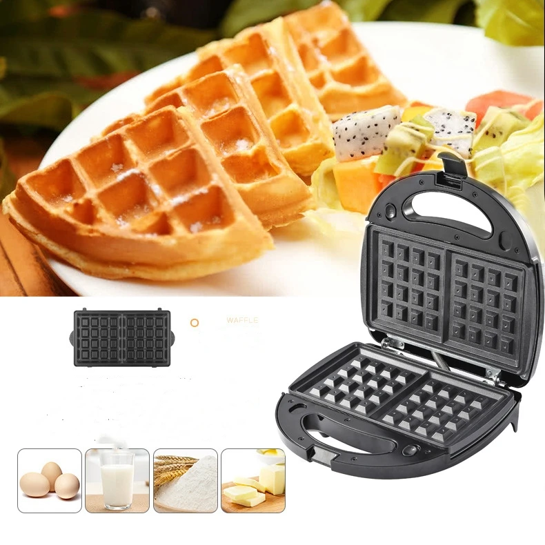 New Arrival Multi-Function Sandwich Toaster Detachable Portable Home Hotel Commercial Use 3 In 1 Breakfast Maker