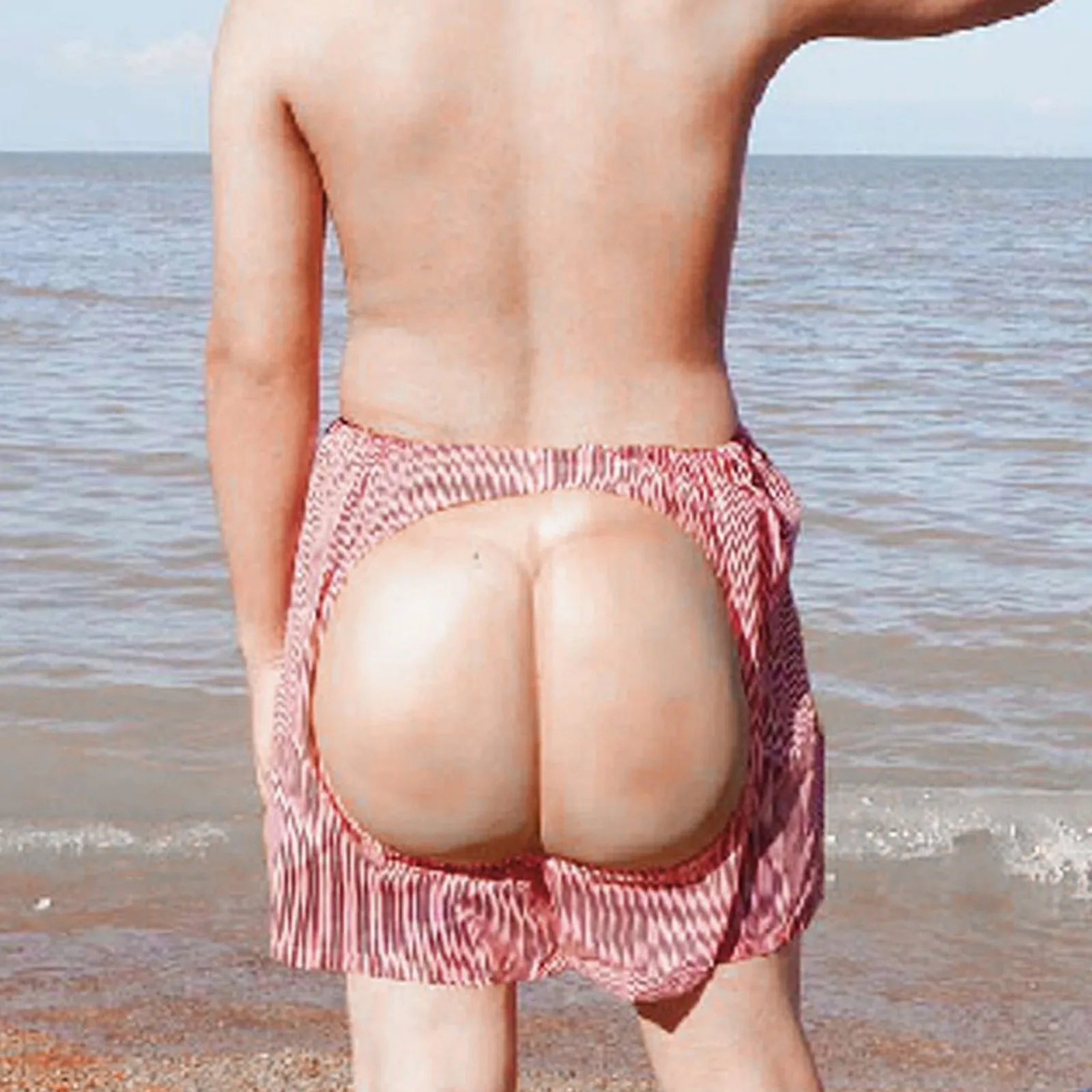 شورت محاكاة ساخرة للجنسين، حفاضات تنكرية مكشوفة للهالوين، لعبة مضحكة جديدة لحديثي الولادة