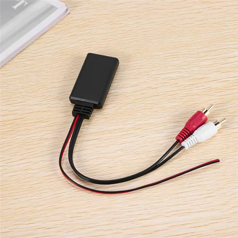 

10Pcs Car Universal Wireless Bluetooth Module Music Adapter Rca Aux Audio Cable