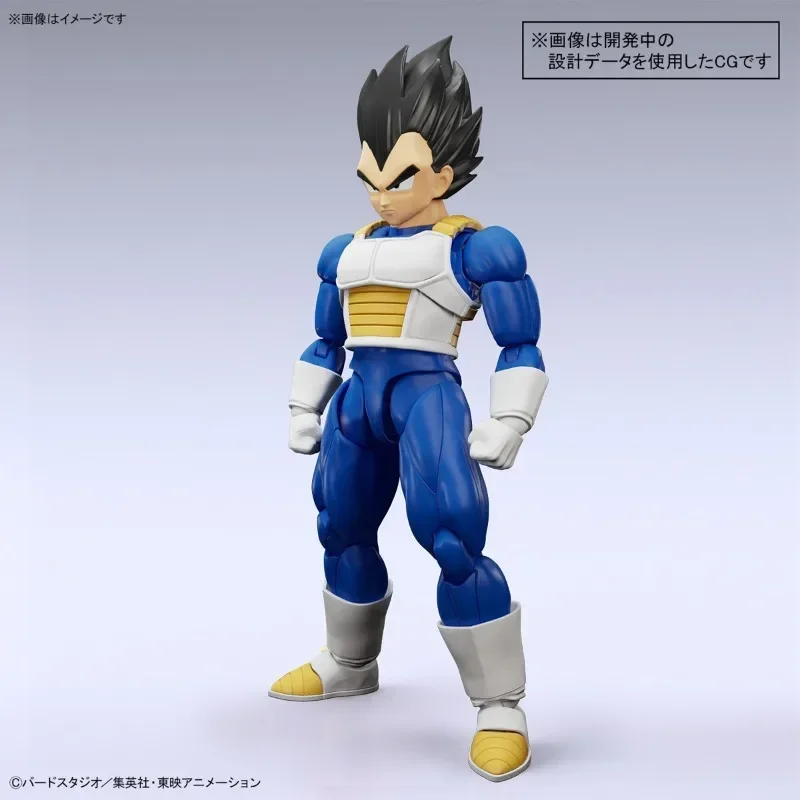 In Stock Bandai Original Dragon Ball Z Vegeta Figure-rise Standard New Spec Ver Assembly Model Toys Anime Action Figures Gifts