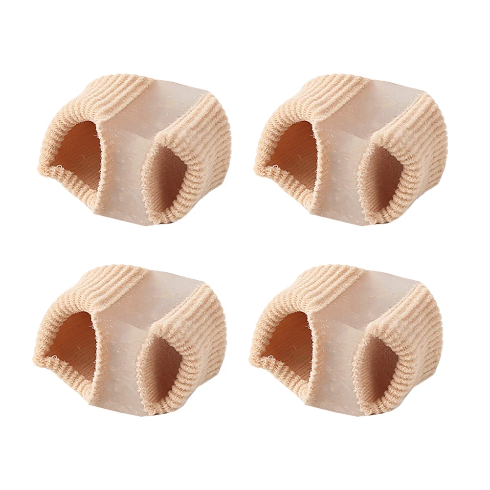 

4 Pcs Toe Separators Woven Ergonomic Reduce Friction Inflammation Bunion Pain Reusable Foot Care Supplies Sebs Nylon Fiber