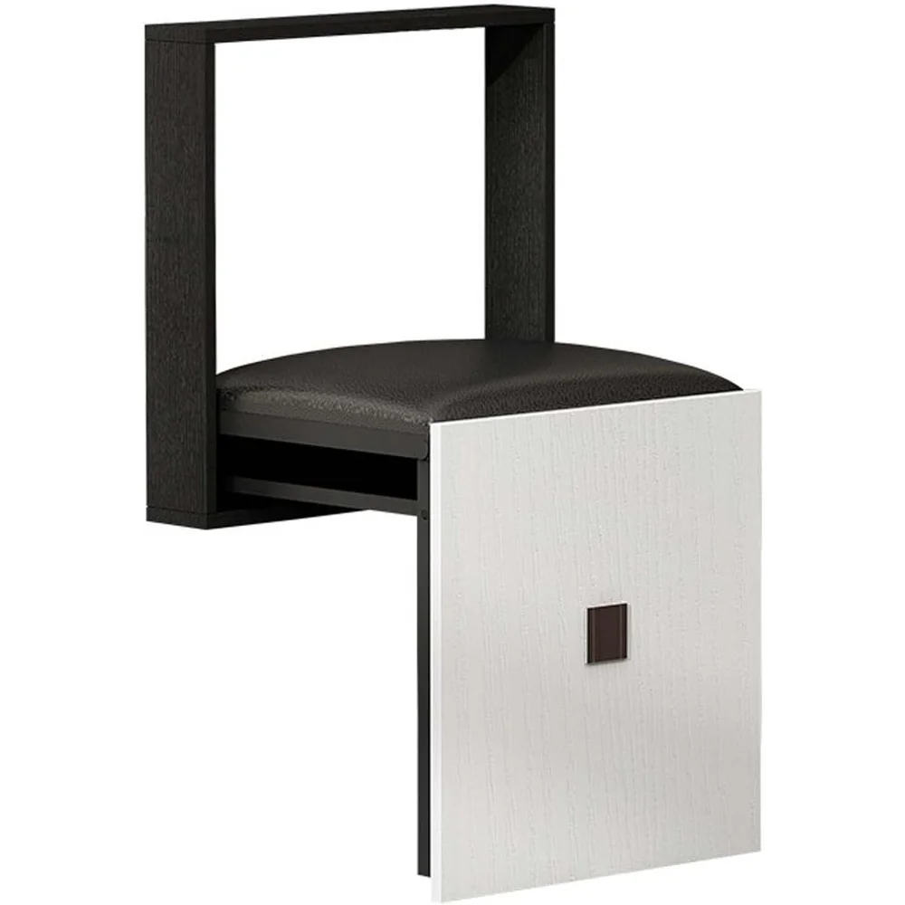 

Modern Wall Folding Chair, 7CM Ultra Thin, Suitable for Entrance, Bedroom, Bathroom, Living Room, etc