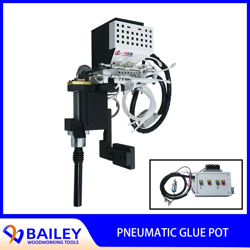 

BAILEY 1PC Double-Color Pneumatic Design Manual Upper Glue Pot With Glue Removal For KDT NANXING Edge Banding Machine