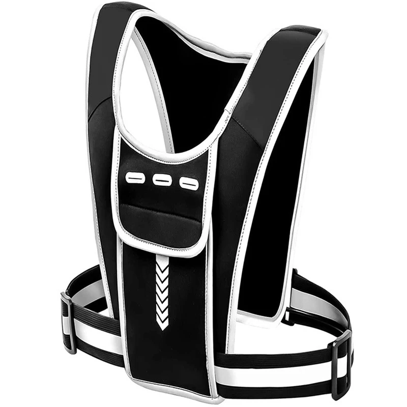 Reflective Running Backpack Lightweight Sports Running Phone Mobile Card Bag Water Running Bag Vest Sport Accessories Vest NEW