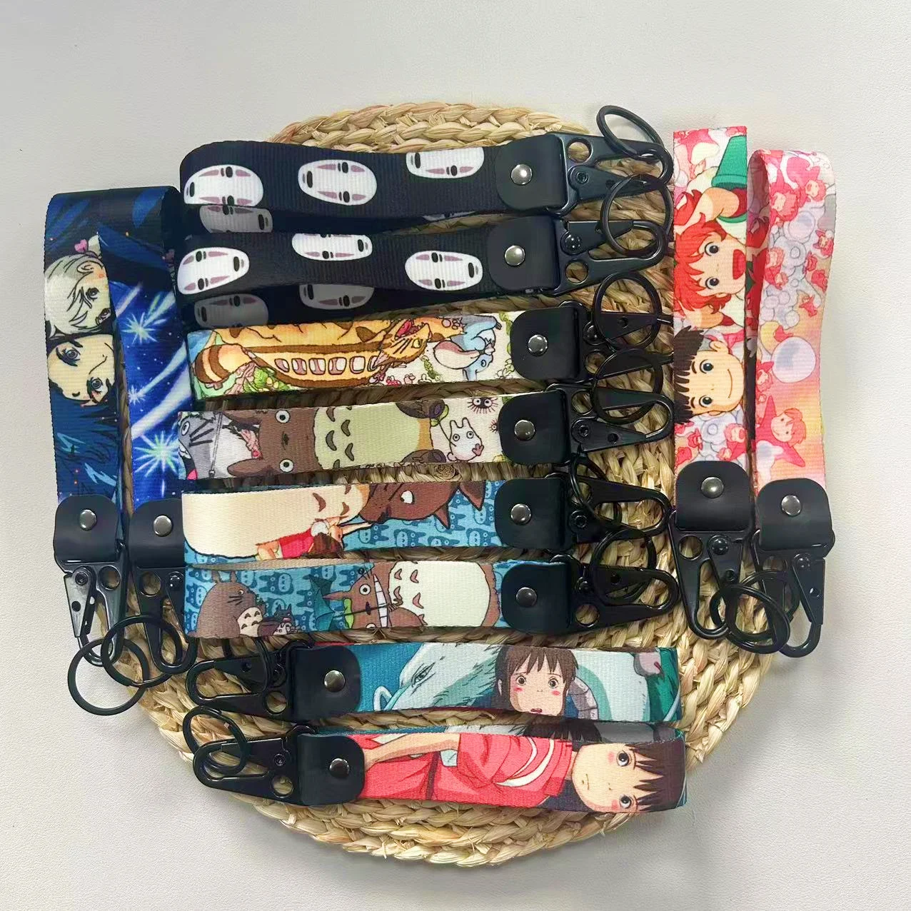 Eagle Beak Keychain Anime Figures  Short Lanyards Used in Phone Rope Badge Holder USB Pendant Portable Key Lanyard