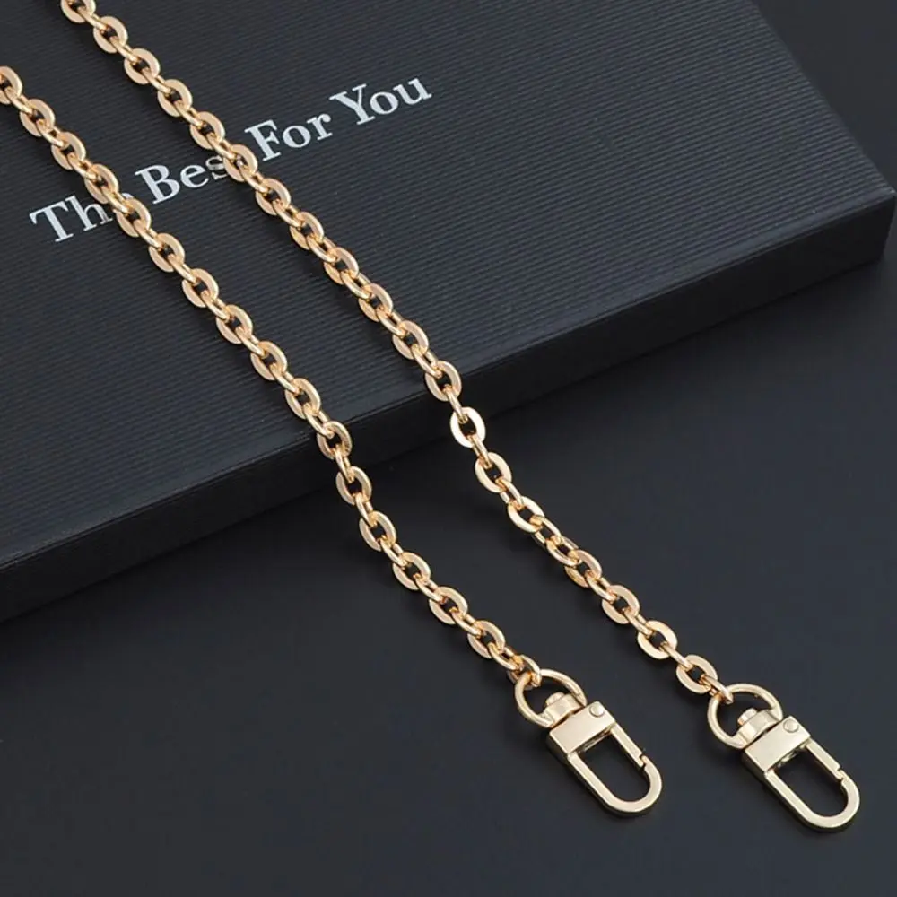 DIY Bag Accessories Gold Silver Black Metal Bag Chains Adjustable Luxury Single Shoulder Strap Replacement Bag Chain Belt