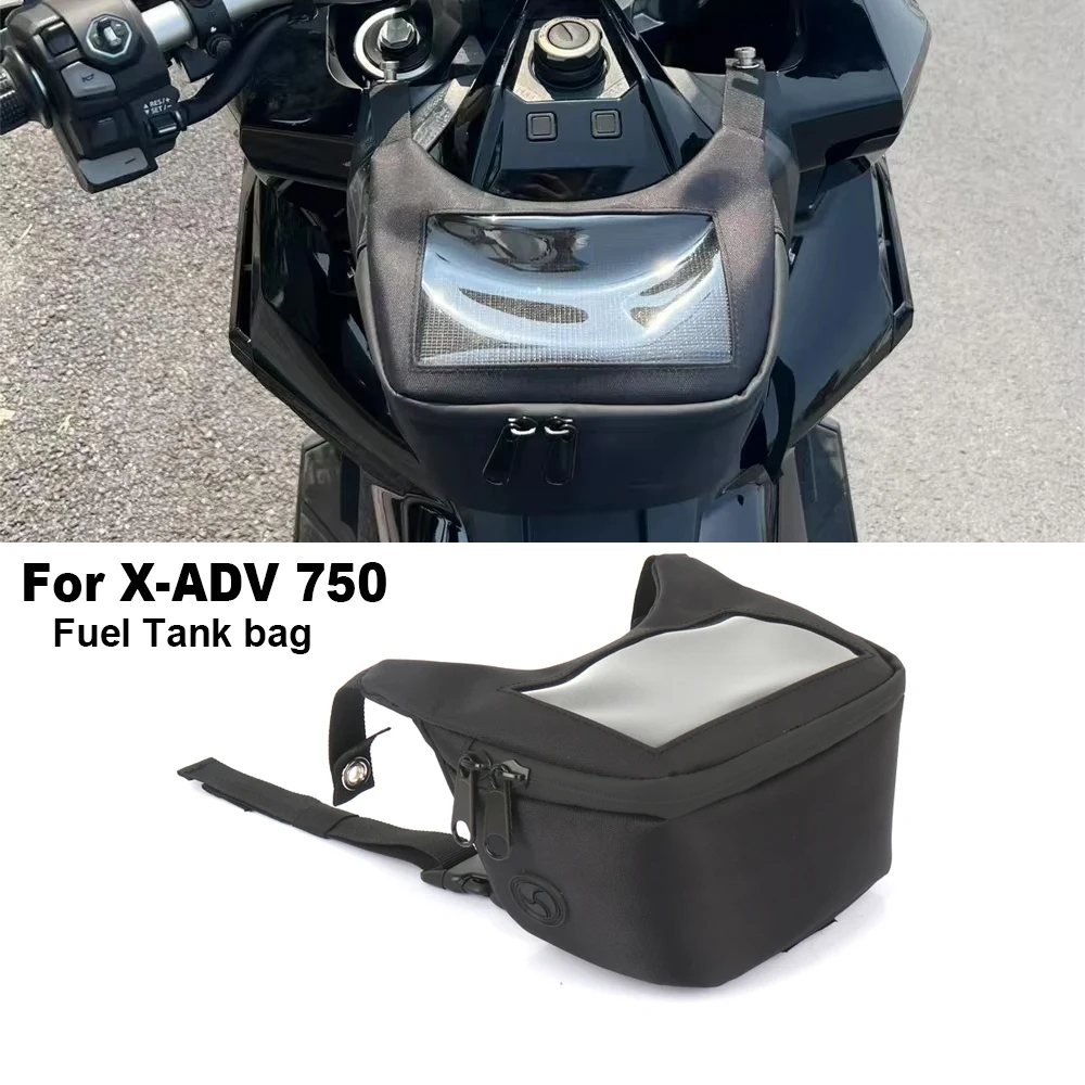 

﻿ For Honda X-ADV 750 X ADV 750 2017-2025 NEW Motorcycle Accessories Fuel Tank Bag Luggage Storage Bag Black Kit