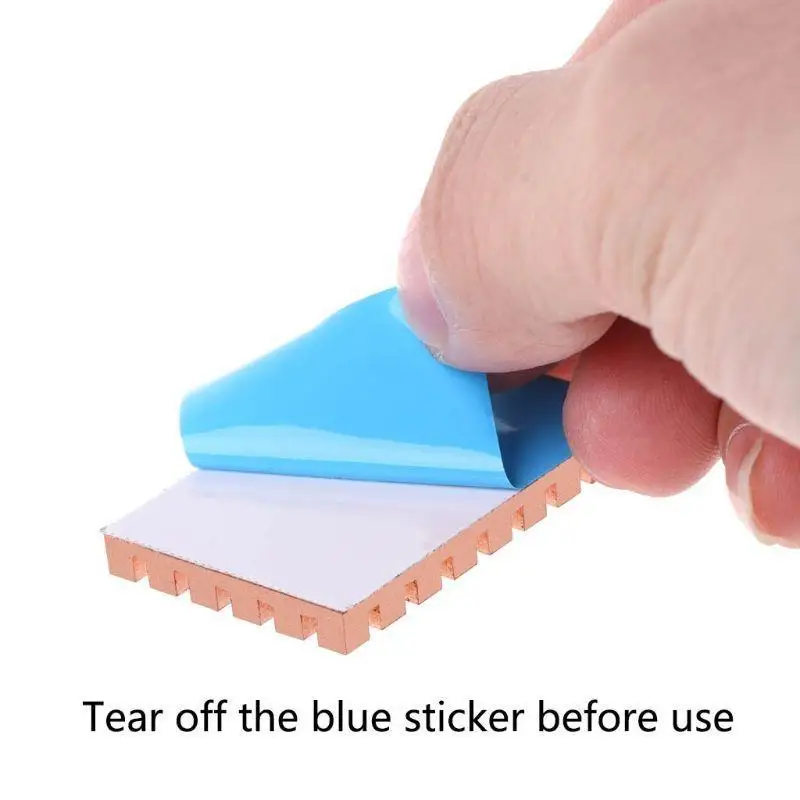 

Y1UB Heatsink mSATA NGFF 5030 SSD Hard Drive Heat Sink Copper