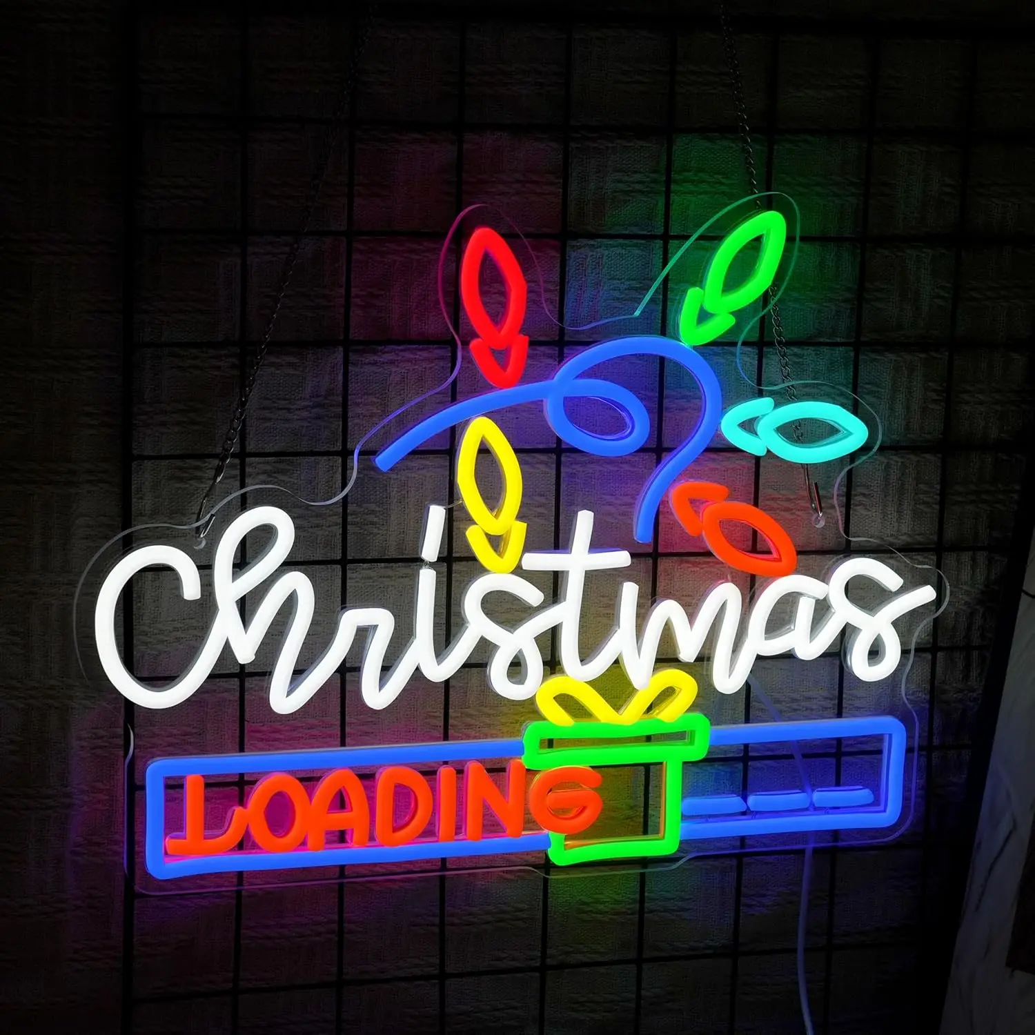 Merry Christmas Neon Sign USB Dimmable LED Neon Lgiht for Xmas Party Bar Club Shop Window  Home Decoration Gift Light up Sign