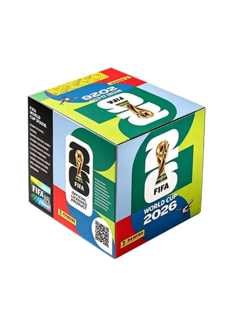 Heiß 350 Stück/Box 2026 FIFA Weltmeisterschaft Panini-Aufkleber Internationale Version Seltene Sammlung Fußball-Fan-Souvenir Geschenk