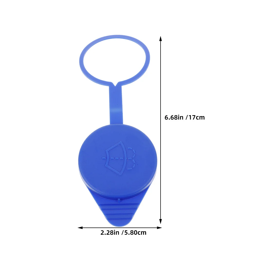 Tapa de depósito para limpiaparabrisas, plástico duradero, Compatible con Ford Focus 2012-2018, prevención de fugas, fácil instalación, 2 uds.