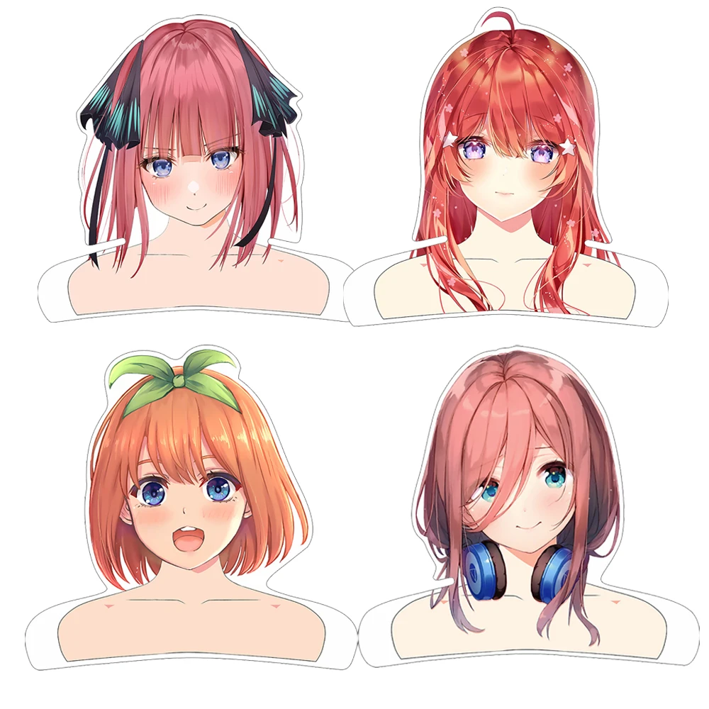 

The Quintessential Quintuplets Anime Peripheral Humanoid Hanger Cute Cartoon Design Sweet Smiling Details Great Gifts for Kids