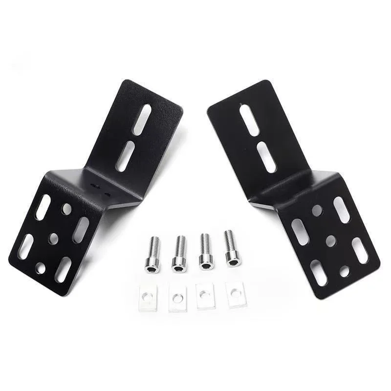 1 Pair Universal Roof Rack Side Light Bar Bracket Side Tent Camping Light Roof Platform Side Auxiliary Light And Fixed Bracket