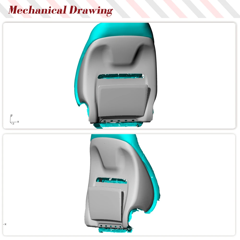 Prepreg Dry Carbon Fiber Seat Cover Trim For Mercedes Benz W464 W463 G500 G63 2019UP Back Seat Cover Replacement Style Body Kits